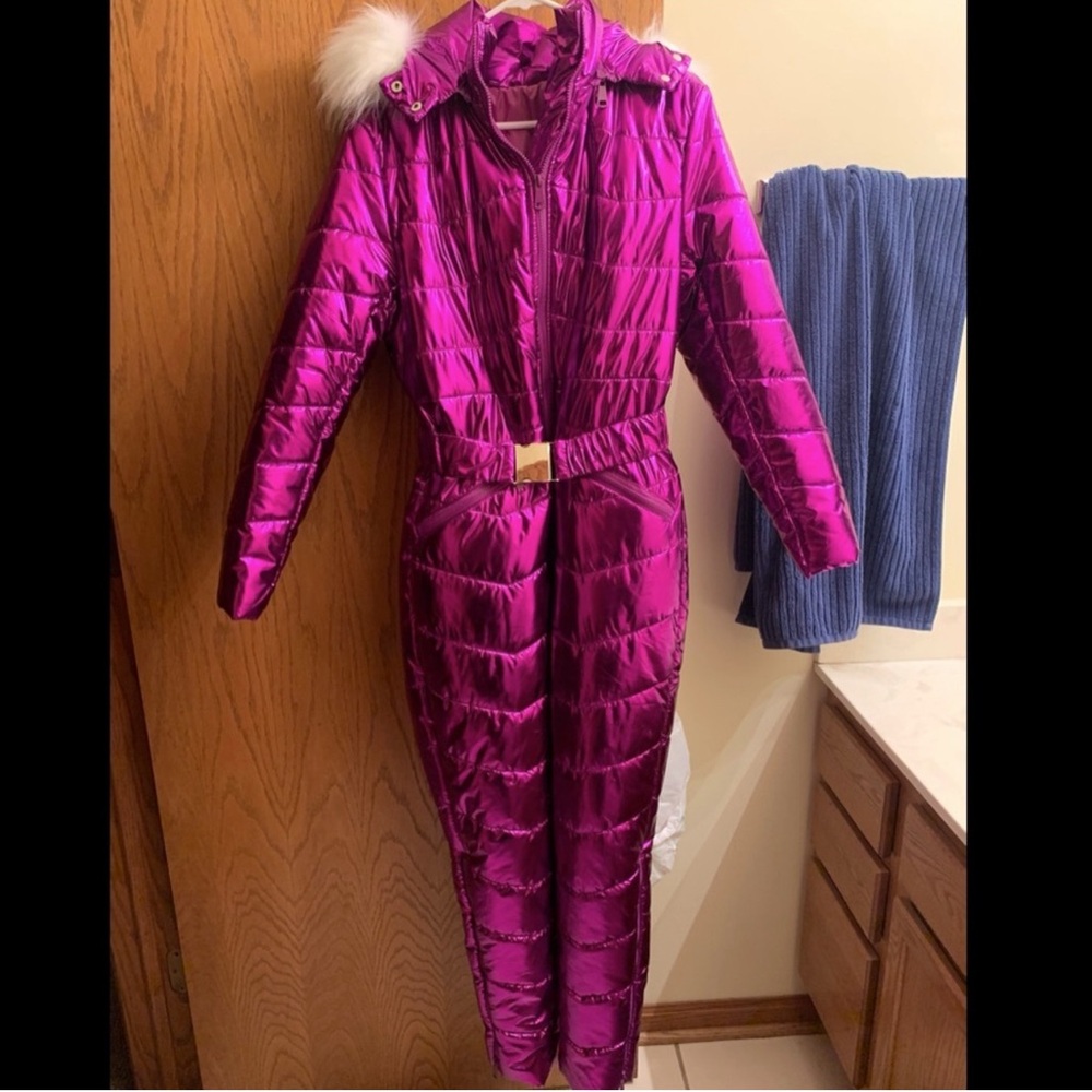 Magenta Ski Suit